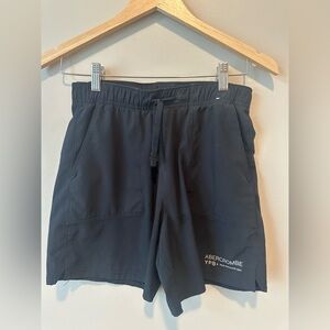 Abercrombie kids YPB Black Drawstring Shorts. Boys 13/14